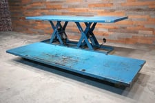 4000 lb. Advance Lifts #PEDL-4036, Scissor Lift, 48" x 144" Platform, 10"-43" Height, 2 HP, 230 V