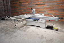 SCM #SI-400-Nova, Sliding Table Panel Saw, 126" Stroke, 35" x 21" Table, 15.5" Saw Blade diameter, 1" Arbor