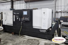 Hyundai Wia #L300LC, CNC turning center, Fanuc I Series Smart Plus Control, 29.5" swing, 3.5" bar, 15" chuck
