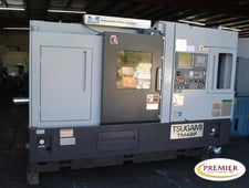 Tsugami #TMA8F, multi-axis CNC lathe, Fanuc 31i-B5, automatic door, tool presetter, 2021