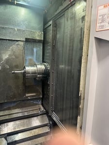 Daewoo Doosan #NHP-4000, CNC horizontal machining center, 60 automatic tool changer, 22" X, 25.2" Y, 26" Z