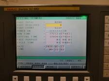 Hyundai Wia #F500, 30 automatic tool changer, 41.7" X, 20.1" Y, 25" Z, 10000 RPM, #40, Fanuc I, chip