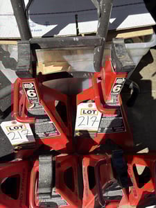 (2) Big Red 6 Ton Jack Stands
