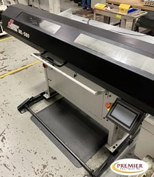 ATS #ML-580, automatic barfeed, .25" to 3-1/8" bar round capacity, 3-8" to 2.5" bar hexagon, 3/8" to 2-1/8"