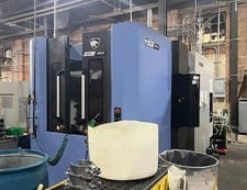 Daewoo Doosan #HC-400II, CNC horizontal machining center, 4-Axis, Fanuc i Series, 23.6" X, 22" Y, 22.2" Z