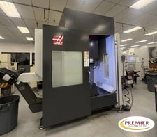 Haas #UMC-750, 5-Axis CNC vertical machining center, 30" X, 20" Y, 20" Z, 12000 RPM, 40+1 side mount tool