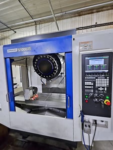 Brother #1000X1, CNC vertical machining center, 21 automatic tool changer, 39.4" X, 19.7" Y, 11.8" Z, 16000