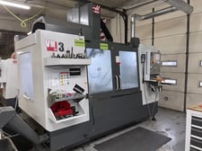 Haas #VM-3, CNC vertical machining center, 30+1 automatic tool changer, 40" X, 26" Y, 25" Z, 12000 RPM, #40