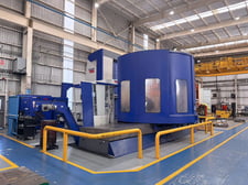 Tos #WHQ-13, horizontal boring mill, 60 automatic tool changer, 137.8" X, 98" Y, 86" Z, 3k RPM, #50, 55 HP