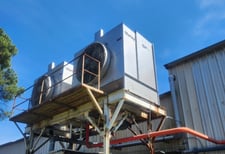 2 x 80 Ton, Marley SPX Aquatowers #495K, complete cooling tower system, (4) e-1510 pumps, piping, System