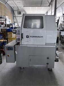 Tormach #15L-Slant-Pro, CNC lathe, 15" swing, 6" chuck, 1.53" bore, D1-4 Camlock, rigid tap, 2020