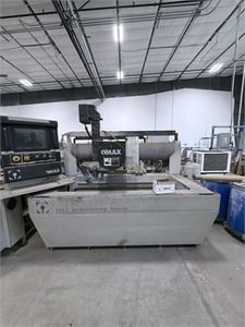 Omax #2652, waterjet, 30 HP, 50000 psi, 2002