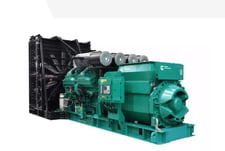 2500 KW Cummins #DQKAN, diesel generator set, 277/480 Volts, 3-phase, 1800 RPM, QSK60-G19 NR2 engine, EPA