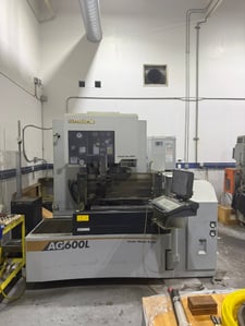 Sodick #AG600L CNC Wire Electrical Discharge Machine, LN2W control, 2014