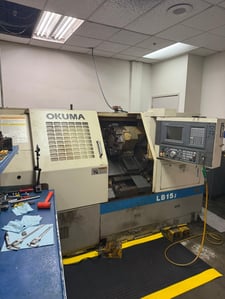 Okuma #LB-15II, CNC lathe, OSP-U100L Control, 3-Jaw chuck, tailstock