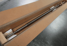 Acer #3VKH mill, 1-1/4" diameter x 5-Acme pitch longitudinal feed screw assembly, new