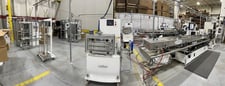 2" Davis Standard, extrusion line, 24:1 L/D ratio, air cooled barrel, 2020