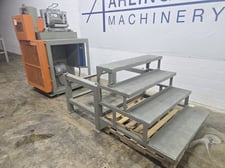 14" Cumberland #14-85, pelletizer, 101" infeed height, 64" discharge height, 30 HP Teco Westinghouse motor