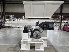 Vecoplan #RG-62/125-SWU, 62" x 68" shredder, 15" diameter rotor, 125 HP, 2004