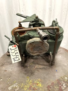 4" Kraissl Co. #72J-47FS-3, duplex basket strainer, Carbon steel, jacketed, 200 psi