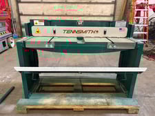 4 x 16" gauge Tennsmith #52, foot shear, 37" Back Gauge, (2) front support arms