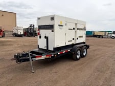 120 KW Whisperwatt #6068HFG08, diesel generator, sound attenuated enclosure, voltage selector switch, 6928