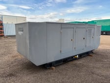 200 KW Generac #EK130, Natural gas generator, sound attenuated enclosure, 277/480 Volts, 240 hours, 2010