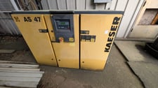 166/148.3/123.6 cfm, 108/145/188.5 psi, Kaeser #AS47, Rotary Screw Air Compressor, 40 HP