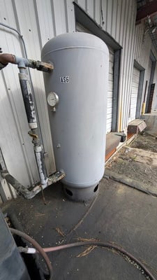 Brunner Eng & Mfg Air cylinder, Brunner Engineering & Mfg. Co. 200 gallon