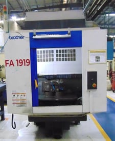 Brother #Speedio-R650X1, 4-Axis CNC Drill & Tap Center, 23.6" x 11.8" table, 25.6" X, 15.7" Y, 12" Z, 10,000