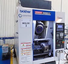 Brother #Speedio-R450X2, CNC Drill Tap Vertical Machining Center, 23.6" x 11.8" table, 17.7" X, 12.6" Y, 12"