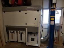 2950 cfm Toz Emme Makinasi #NOAH-K-50, Indoor Dust Collector, 183 sq.ft filtration area, 36 anti-static