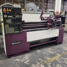 13" x 40" Bridgeport #Romi-Tormax-13-5, Engine Lathe, 1-9/16" hole through spindle, 8" 3-jaw chuck, 2500 RPM