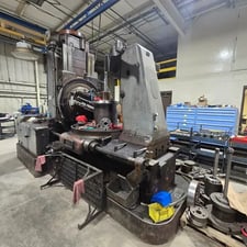 TOS #FO-16, Universal Gear Hobber, 63" max. gear diameter, 25" hob vertical travel, 10" diameter x 11" hob