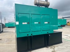 200 KW Cummins #DSHAB, Diesel Generator Set, Stamford generator end, 350-gallon base tank, 1800 RPM, 480
