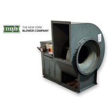 8000 cfm @ 4 S.P., New York Blower #222-PLR, Industrial Centrifugal Blower, 22.25" wheel diameter, 10 HP