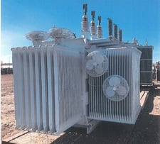 7500 KVA 24940 Delta Primary, 4160Y Secondary, Station