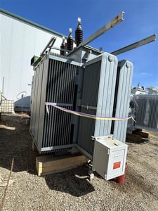 5000 KVA 24940 Delta Primary, 4160Y Secondary, Station