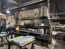 500 Ton, Niagara #HD500-10-14 Hydraulic Press Brake, 10.5' overall, 12" stroke, 10" Shut Height, 22" open
