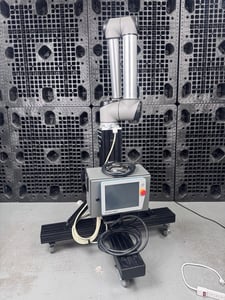Universal Robots #UR10, Collaborative Robot Arm, 6 Axis, 22 lb. payload, 51.2" reach, pendant, 2016