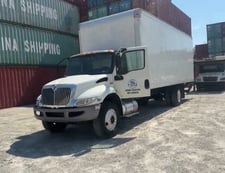 International #MV607, Box Truck, Cummins B6.7 Diesel, Allison Automatic, 26' Dry Van, 295,335 mi, 2020