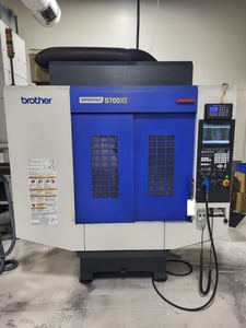 Brother #Speedio-S700x1, 5 Axis CNC vertical machining center, 27.6" X, 15.7" Y, 11.8" Z, 10000 RPM, 10 HP