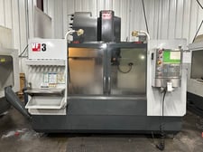 Haas #VF-3, CNC vertical machining center, 40" X, 20" Y, 25" Z, 7500 RPM, 40 automatic tool changer, 48" x18"