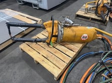 ARO #XMA5717A226J7M, dual portable spot welders, 20" throat, w/ chiller, 100 KVA, 2011