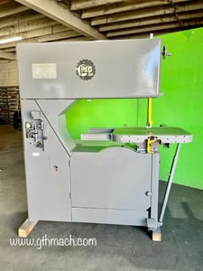 12" x 36" Grob #NS36, Vertical Band Saw, 2030 FPM, 24" x28" table, 1/16"- 1/2" blade, 1 HP, AS IS