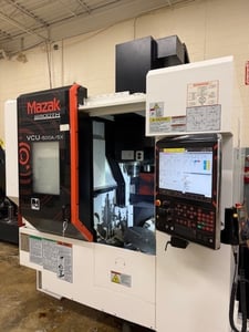 Mazak #VCU-500/5X, 5-Axis, Mazatrol Smooth X Control, 19.8" X, 19.8" Y, 20" Z, 12000 RPM, 30 automatic tool