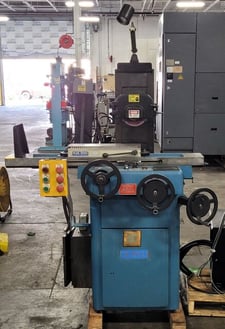 6" x 18" K.O. Lee #S618H1, hydraulic horizontal surface grinder, 8" x 1/2" x 1-1/4" wheel, Walker Ceramax