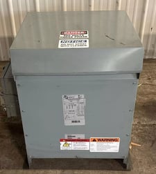 30 KVA 480 Primary, 208Y/120 Secondary, Hammond Power Solutions, transformer