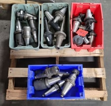 Caterpillar 50 Tool Holders - Various Types (Lot of 20)