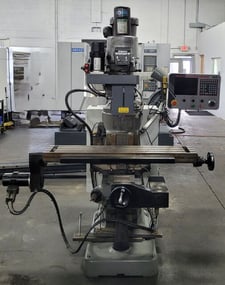 Bridgeport #EZ-Trak-DX, CNC vertical mill, 9" x48" tbl., 2 HP VS head, #30, 3-Axis, Bridgeport EZ Trak